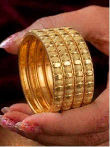 Gold Plated Bangles